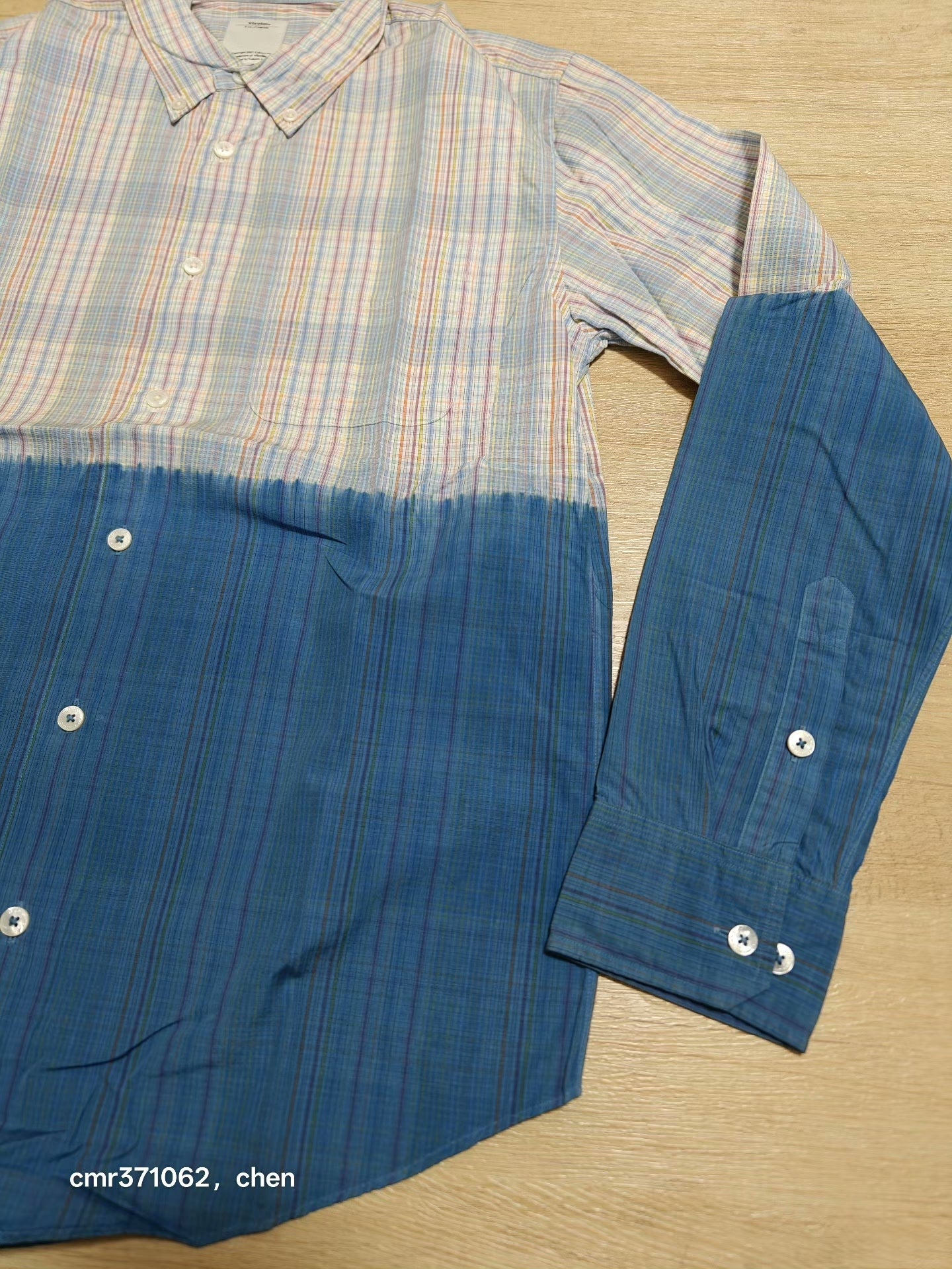 visvim 13ss Lungta 2 Tone B.D Shirt
