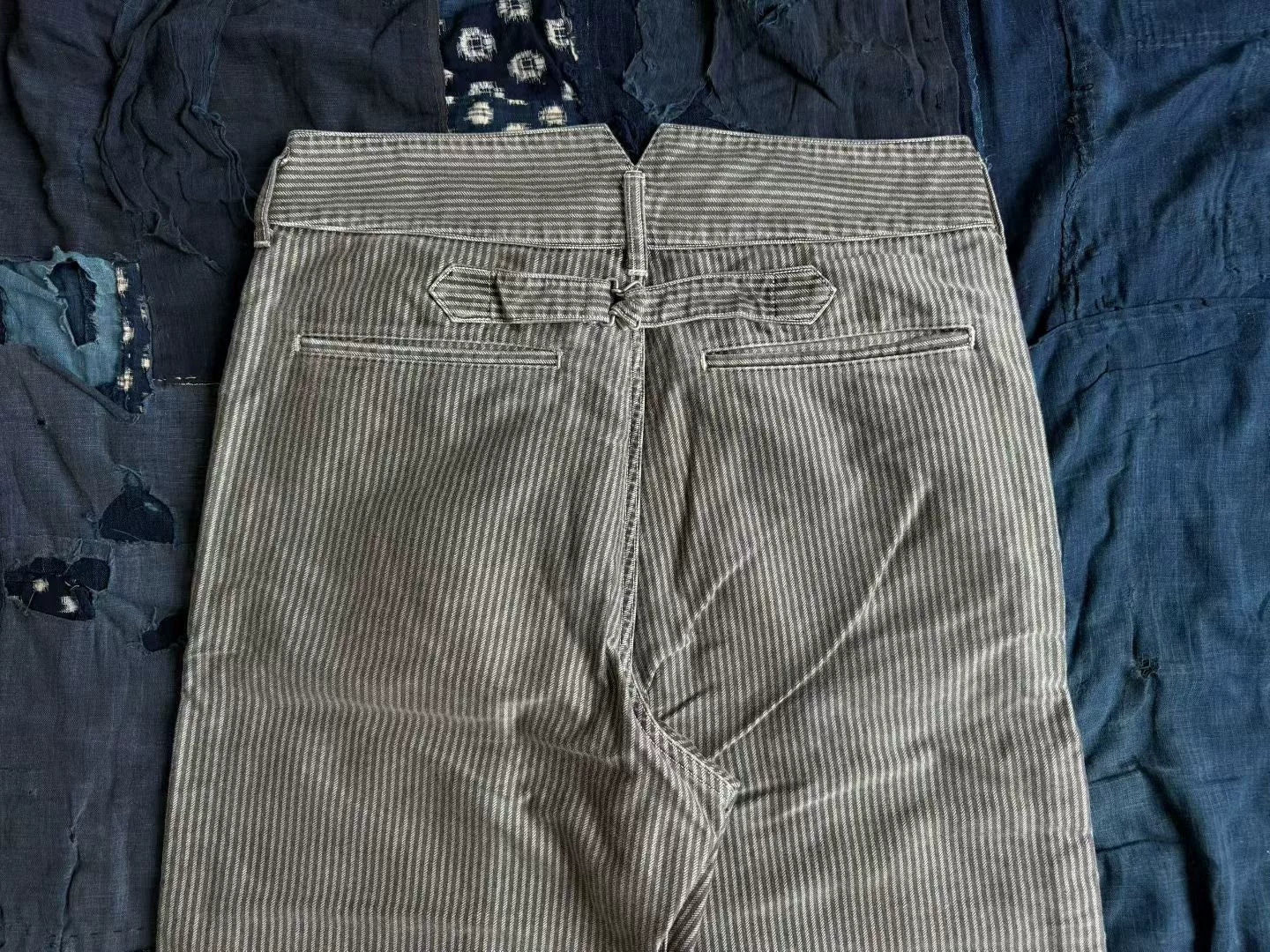 VISVIM 25AW Pastoral Striped Moleskin Pants