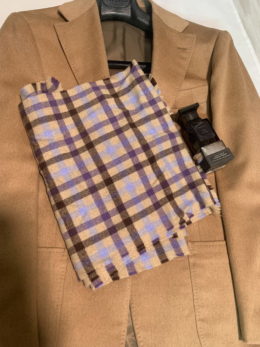 drakes wool angora rabbit scarf