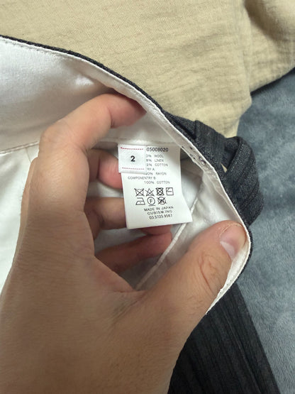 VISVIM 22SS Hakama Santome Striped Pants