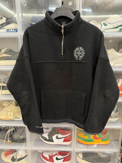 Chrome Hearts Half-Zip Fleece Sweatshirt