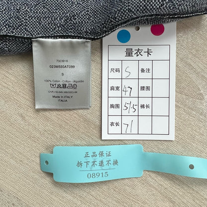 Dior Monogram Logo Knit Shirt