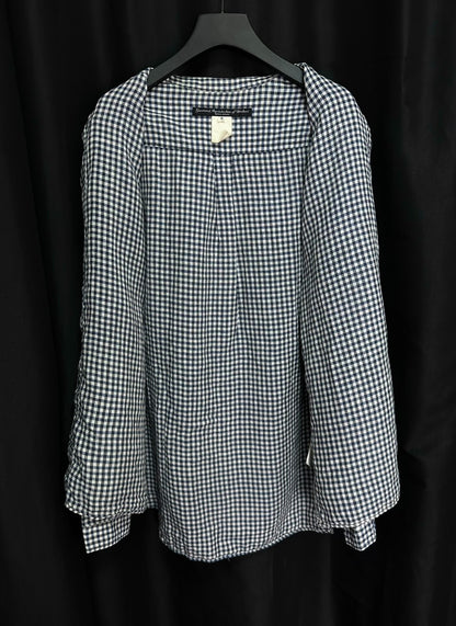 workers style cotton linen shirt
