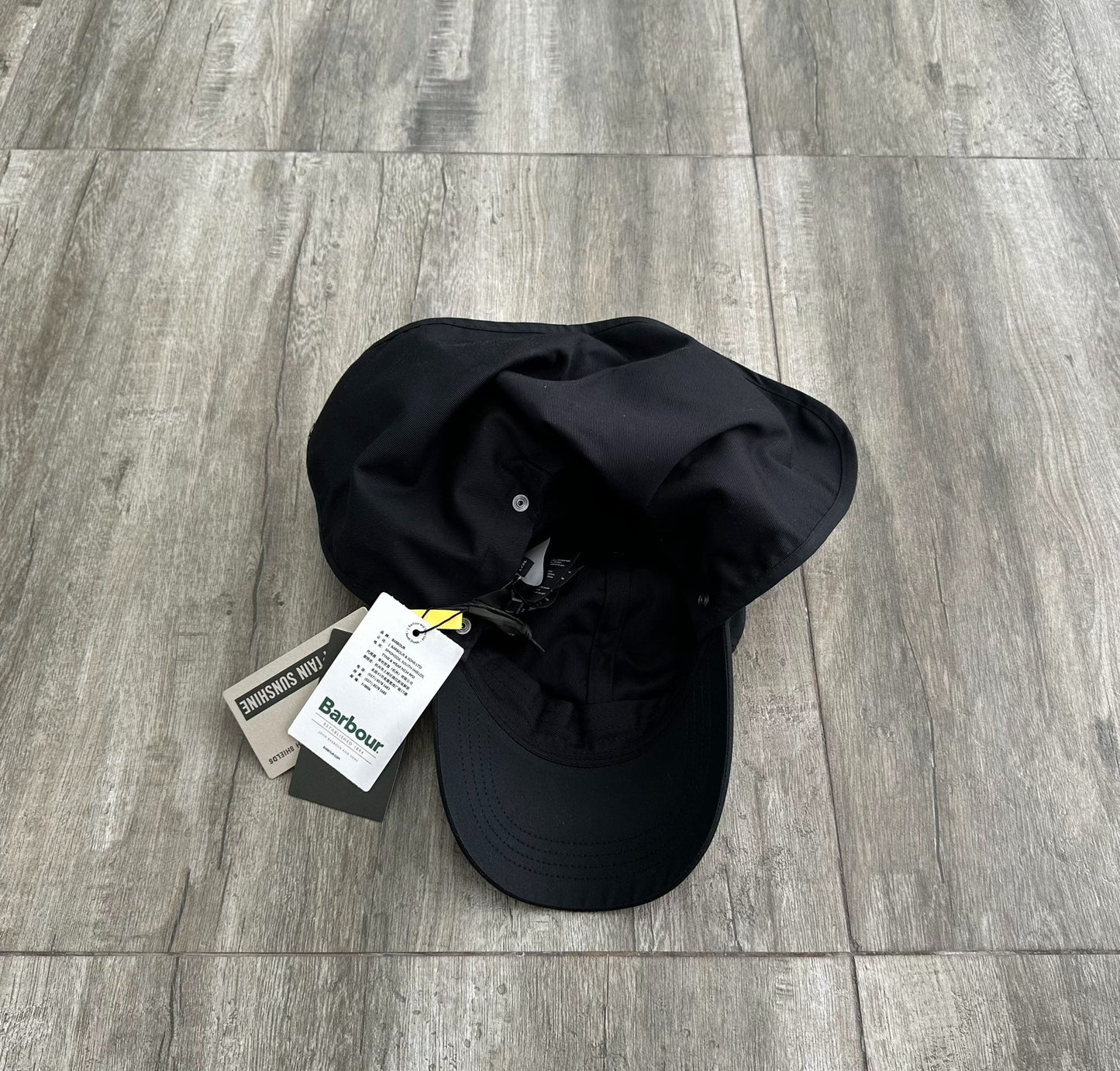 kaptain sunshine x barbour caped cap