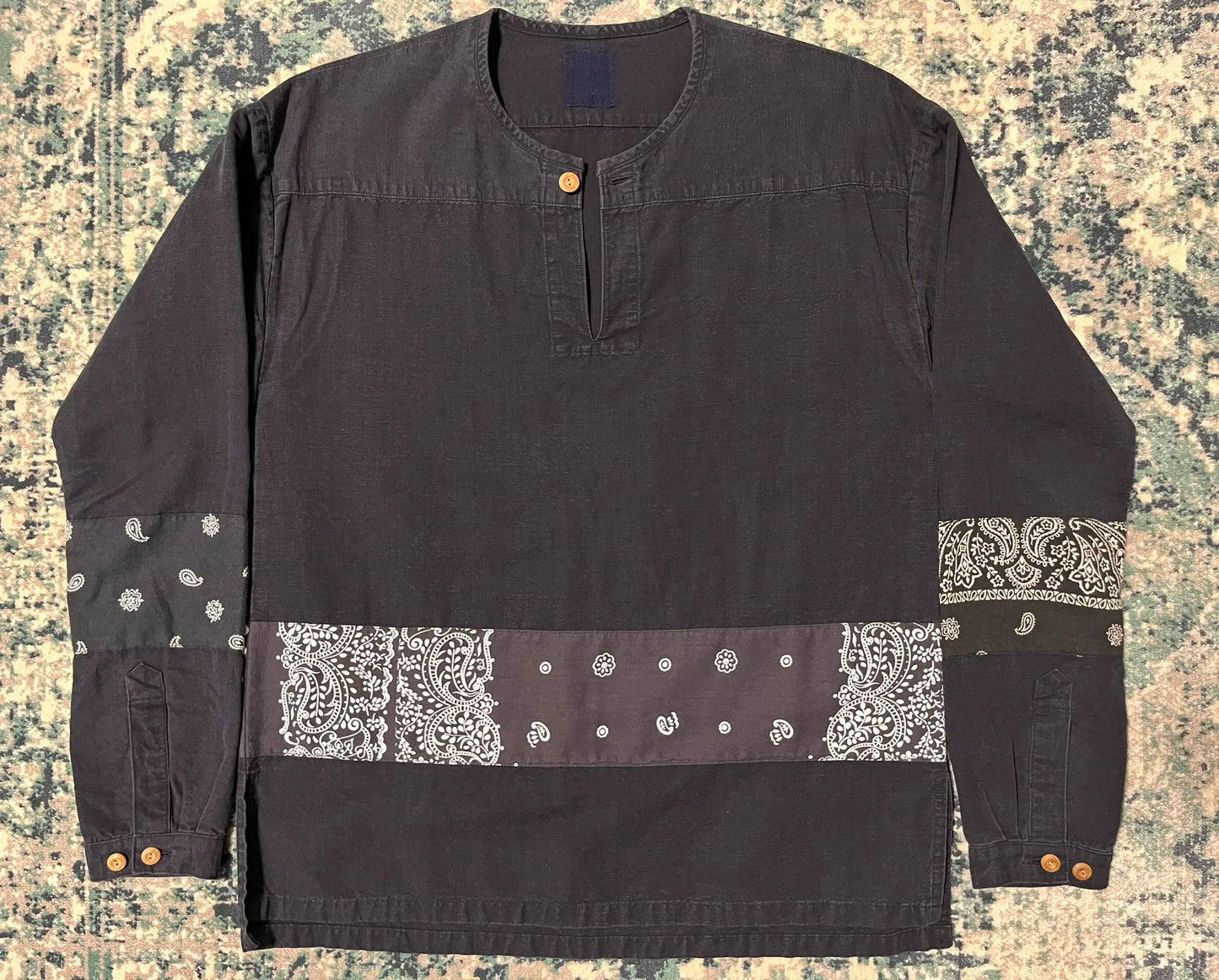 visvim 17ss ict border tunic