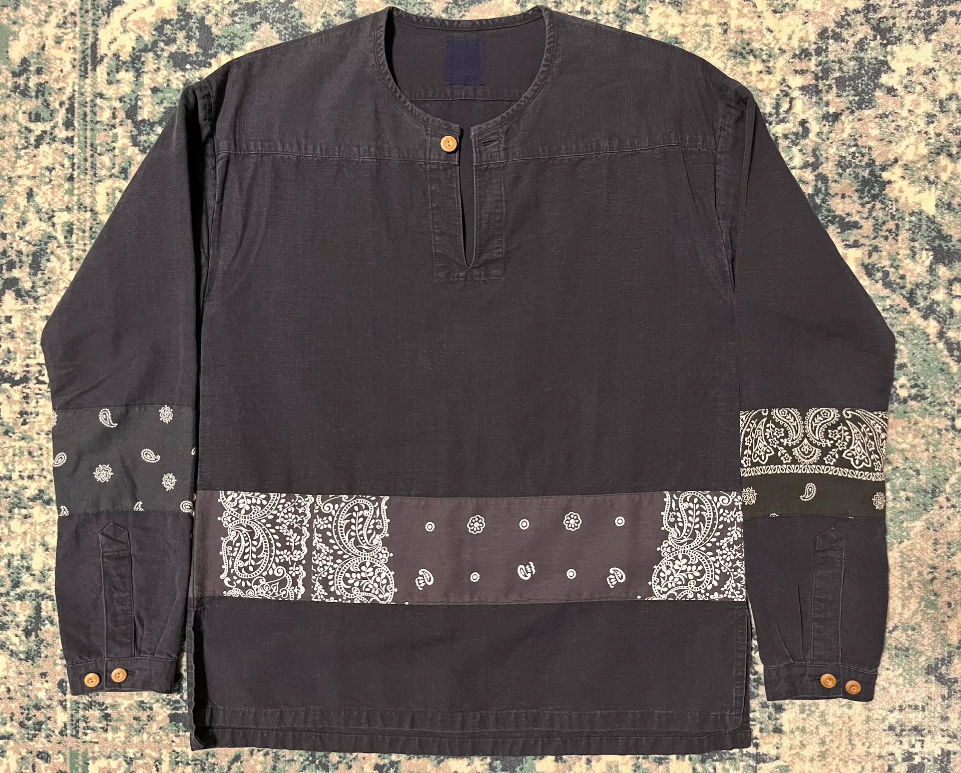 visvim 17ss ict border tunic