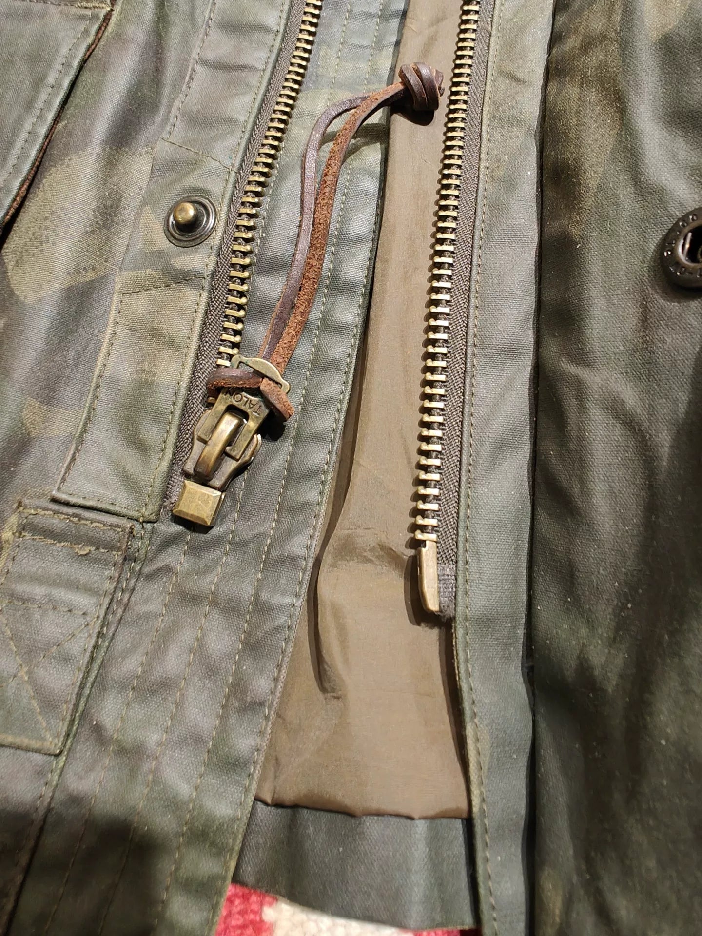 Camouflage Waxed Jacket by Ralph Lauren