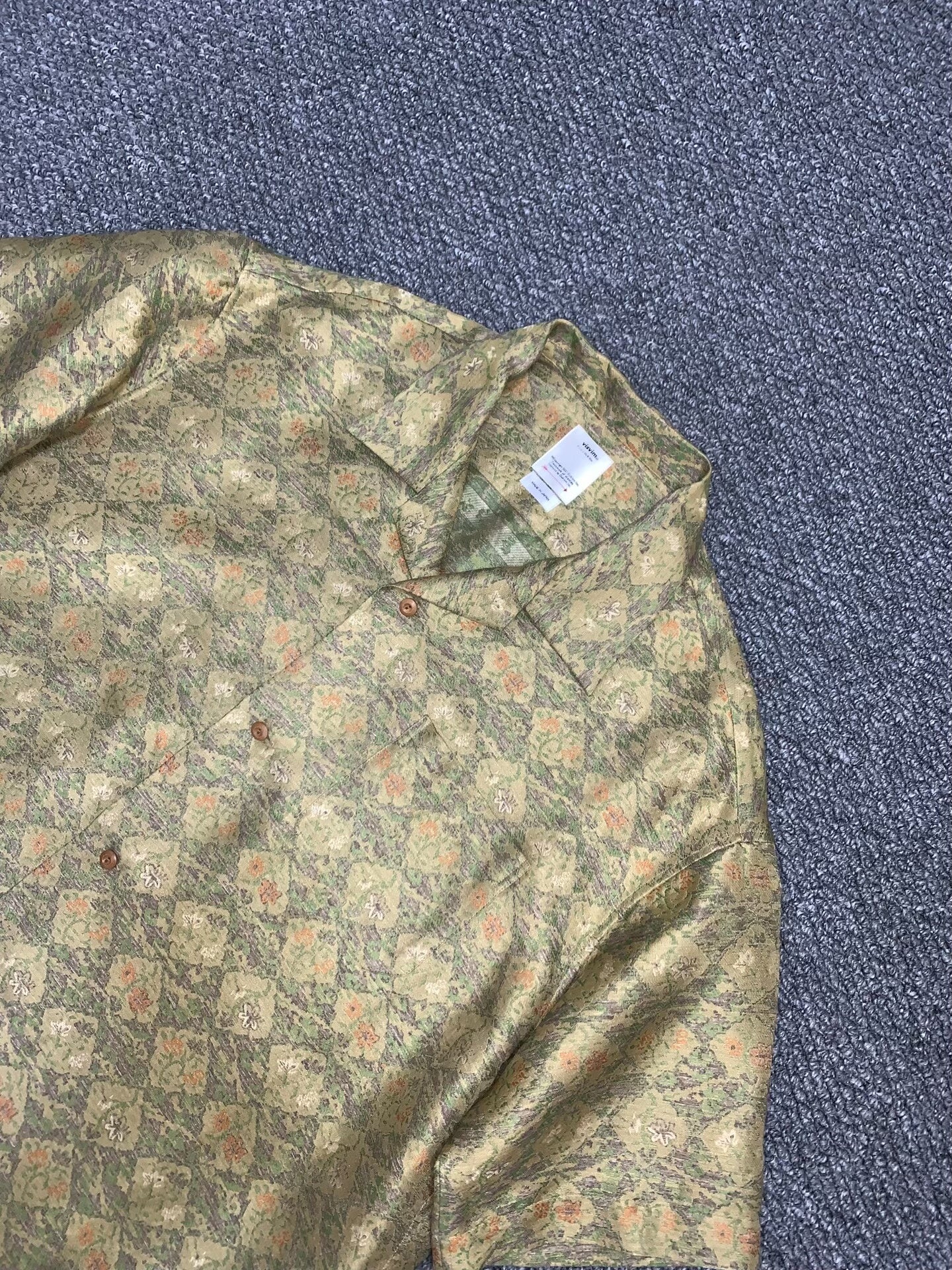 visvim Copa Linen Silk Blend Shirt