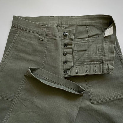 Tenderloin K-7 Fishbone Pattern Military Pants