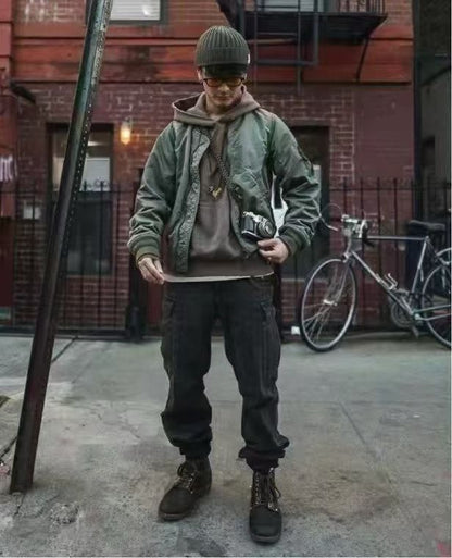 visvim jumbo hoodie in mud color