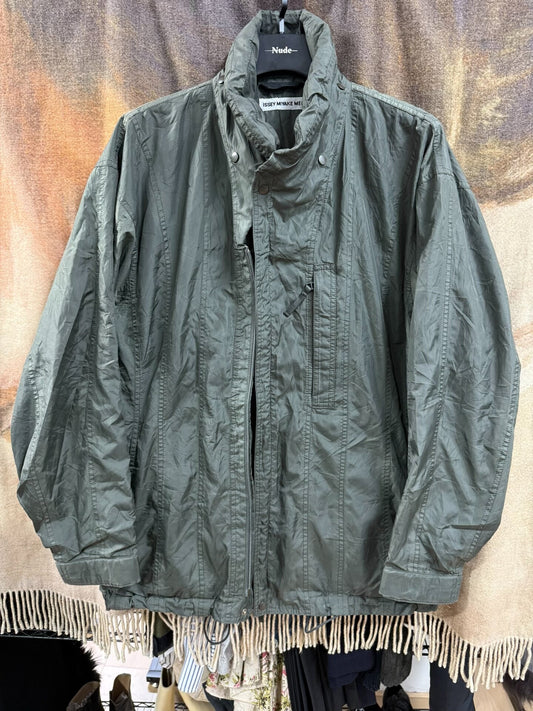 issey miyake studded zip jacket size 2