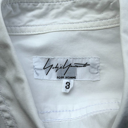 Yohji Yamamoto White Shirt with Unique Design