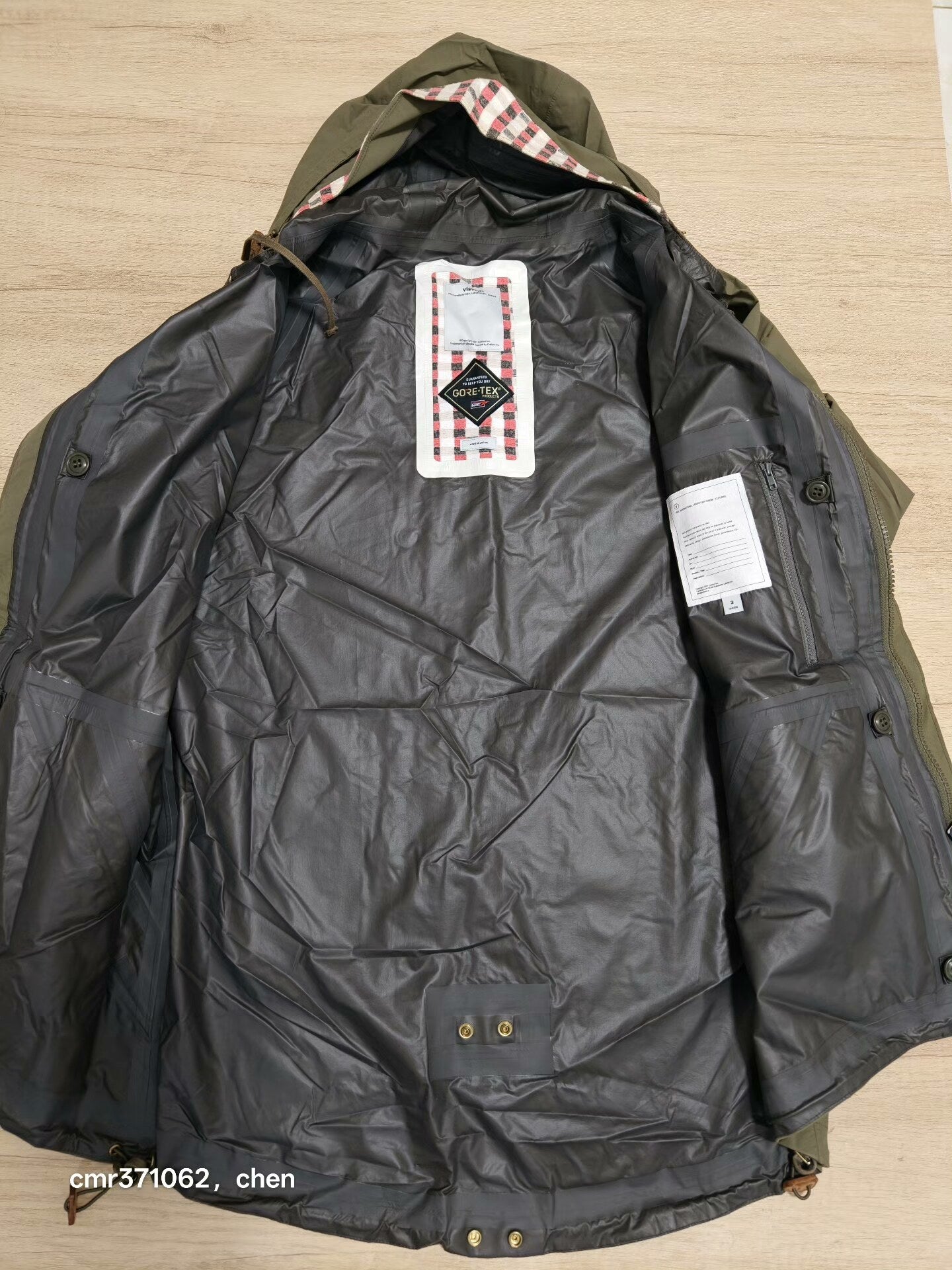 visvim 17ss Nomad Jkt 2.5L GORE-TEX