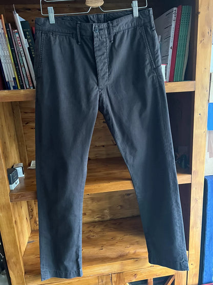 RRL Double RL Gray Black Casual Pants