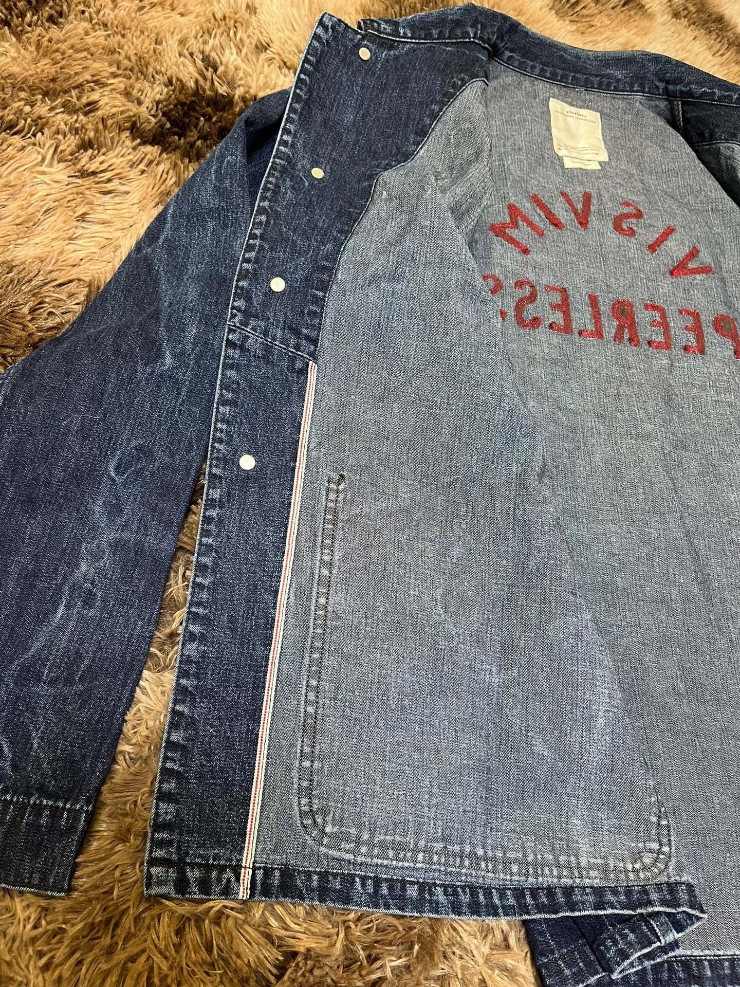 VISVIM SS BAKER DRY DENIM JACKET