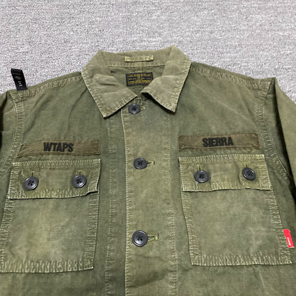 WTAPS 13SS JUNGLE Bone Washed Batik Shirt