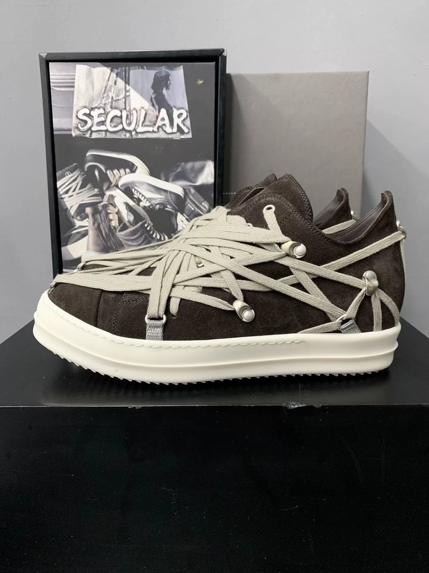 Rick Owens 25SS Low-Top Star Sneakers