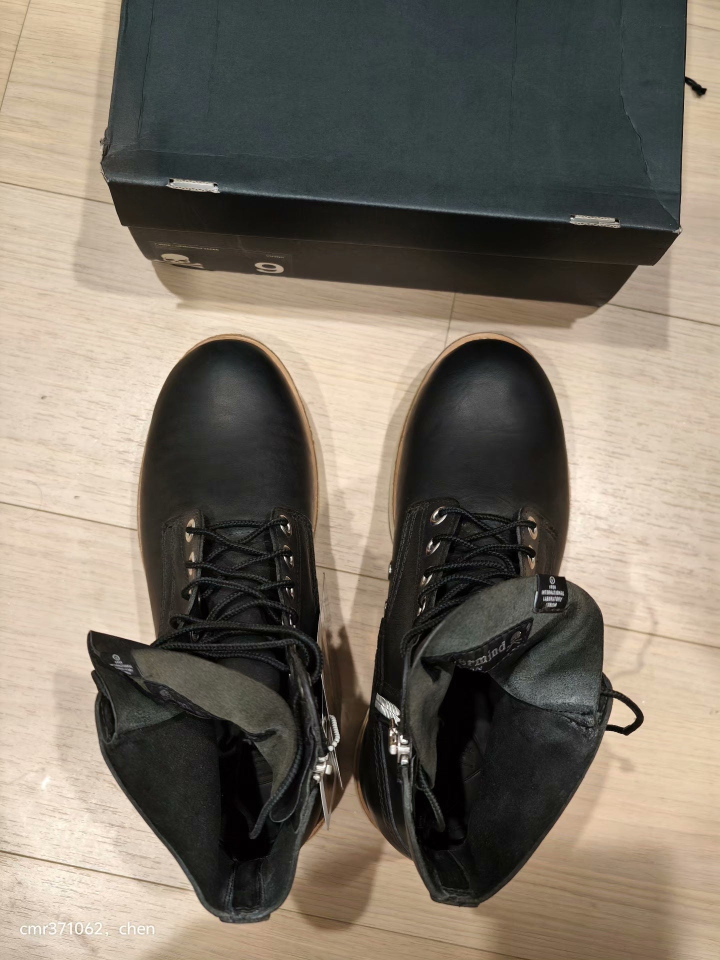 visvim x mastermind japan 7 hole boots