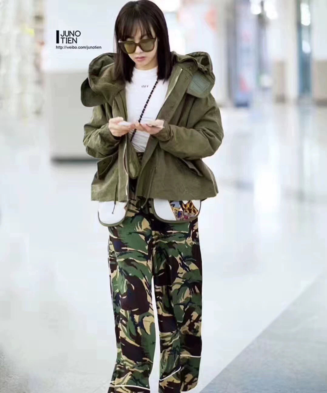 military fishtail parka jacket by readymade