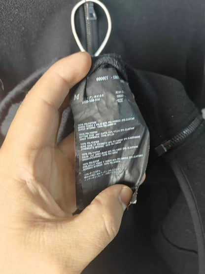 Prada Logo Zip Jacket in Black