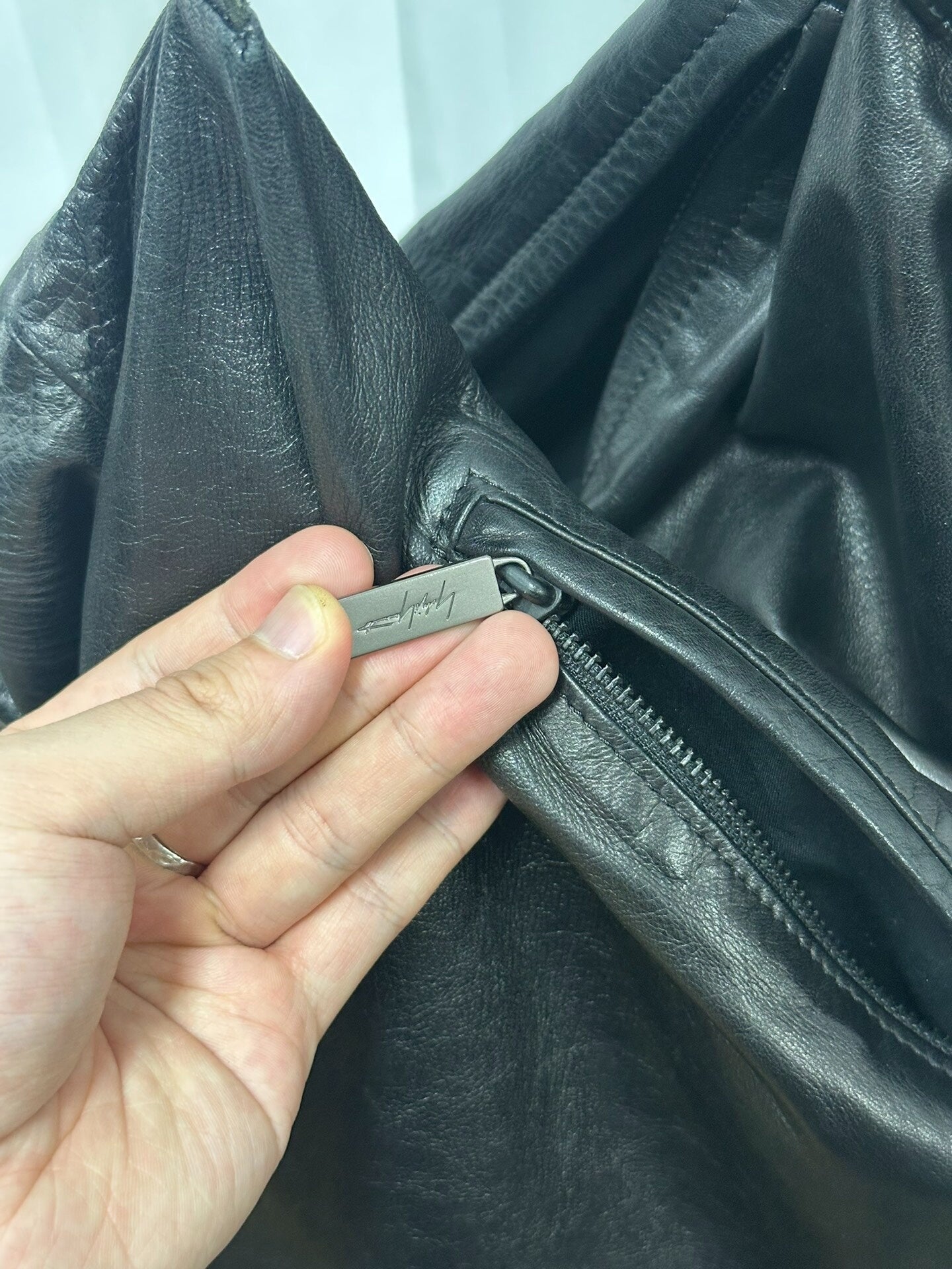 Yohji Yamamoto pour homme Horse Leather Bag