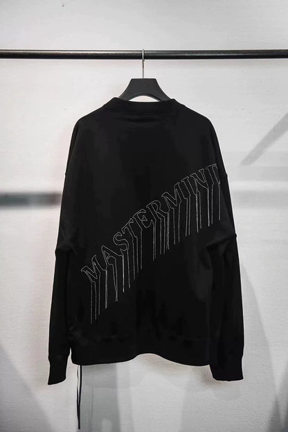 mastermind world embroidered crewneck sweatshirt