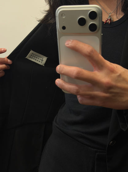 maison martin margiela faux two-piece suit