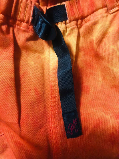 neighborhood x gramicci tie-dye shorts