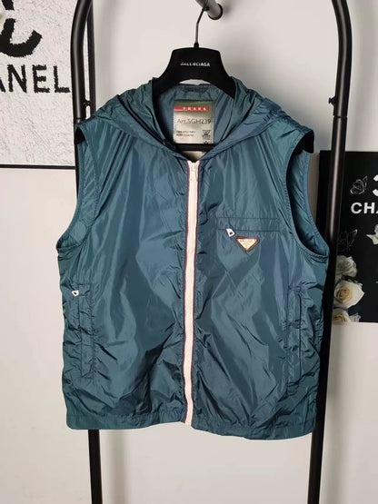 Prada Nylon Vest with Triangle Logo