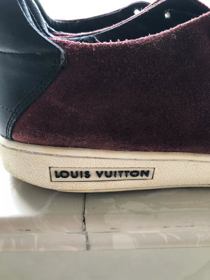 Louis Vuitton Men's Burgundy Sneakers