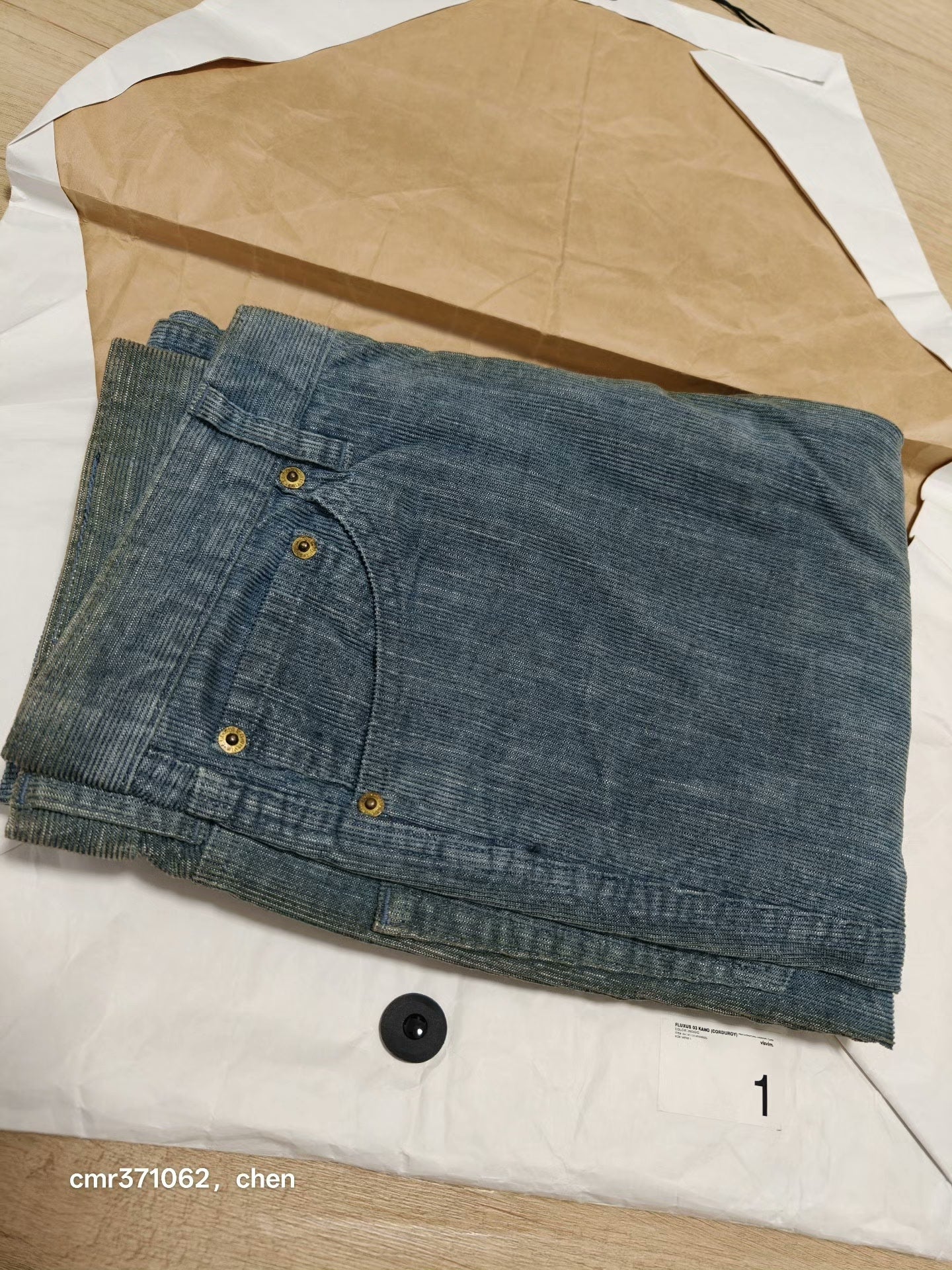 visvim 13ss Fluxus 03 Kano Corduroy