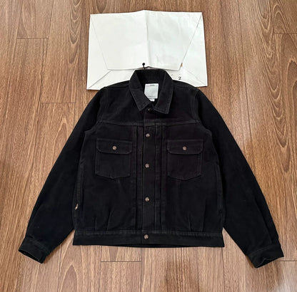 visvim jumbo spot jacket in black