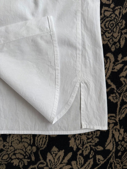 Yohji Yamamoto Y's White Button-Up Shirt