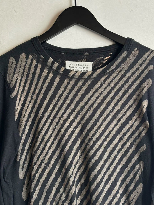 maison martin margiela 2007 graffiti t-shirt