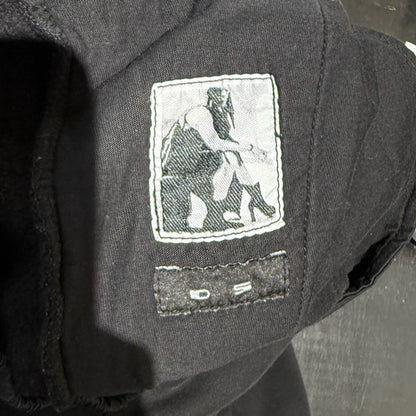 rick owens drkshdw jogger pants in black