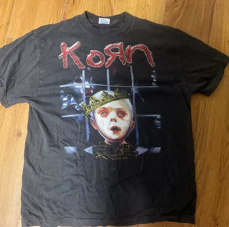 90s vintage Korn Band T-Shirt