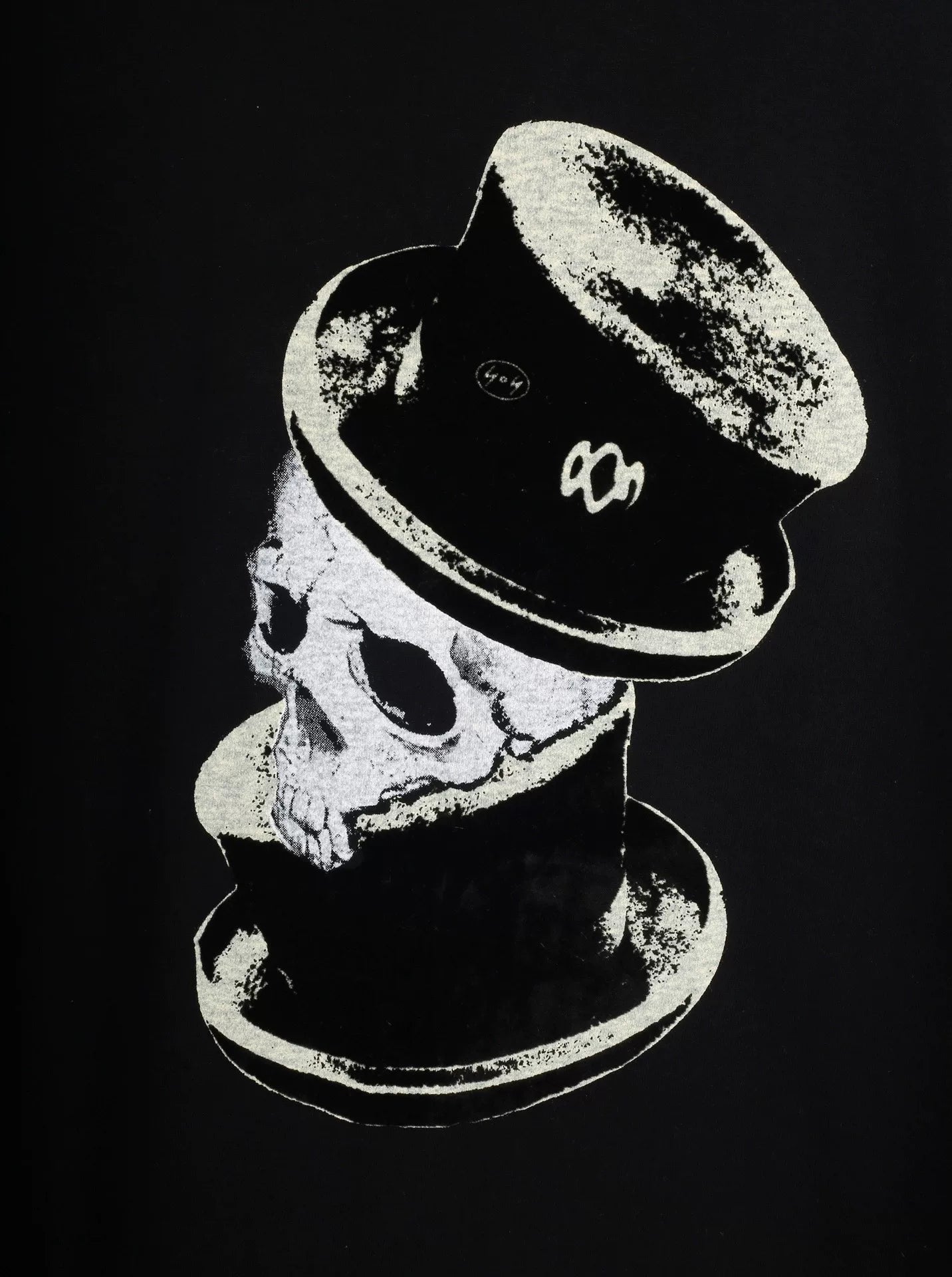 Yohji Yamamoto Gothic Skull Long Sleeve T-Shirt