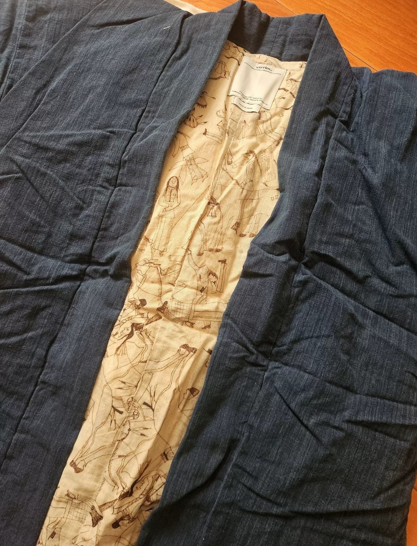 visvim Sanjuro Kimono Down Jacket F.I.L