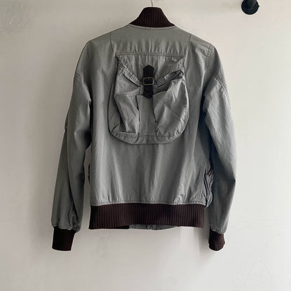 dolce & gabbana archive cargo bomber jacket