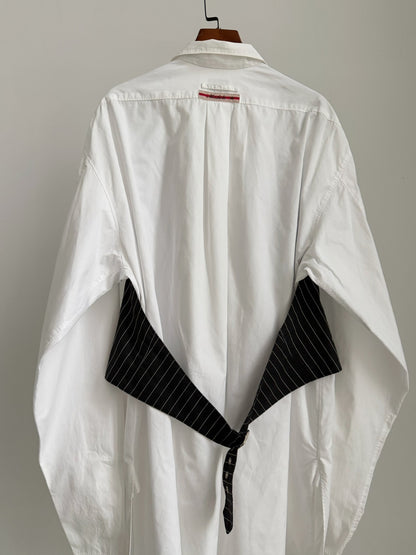 Jean Paul Gaultier Vintage Spliced Vest Shirt