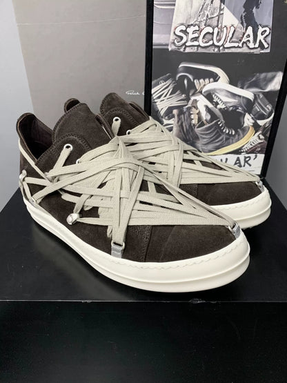 Rick Owens 25SS Low-Top Star Sneakers