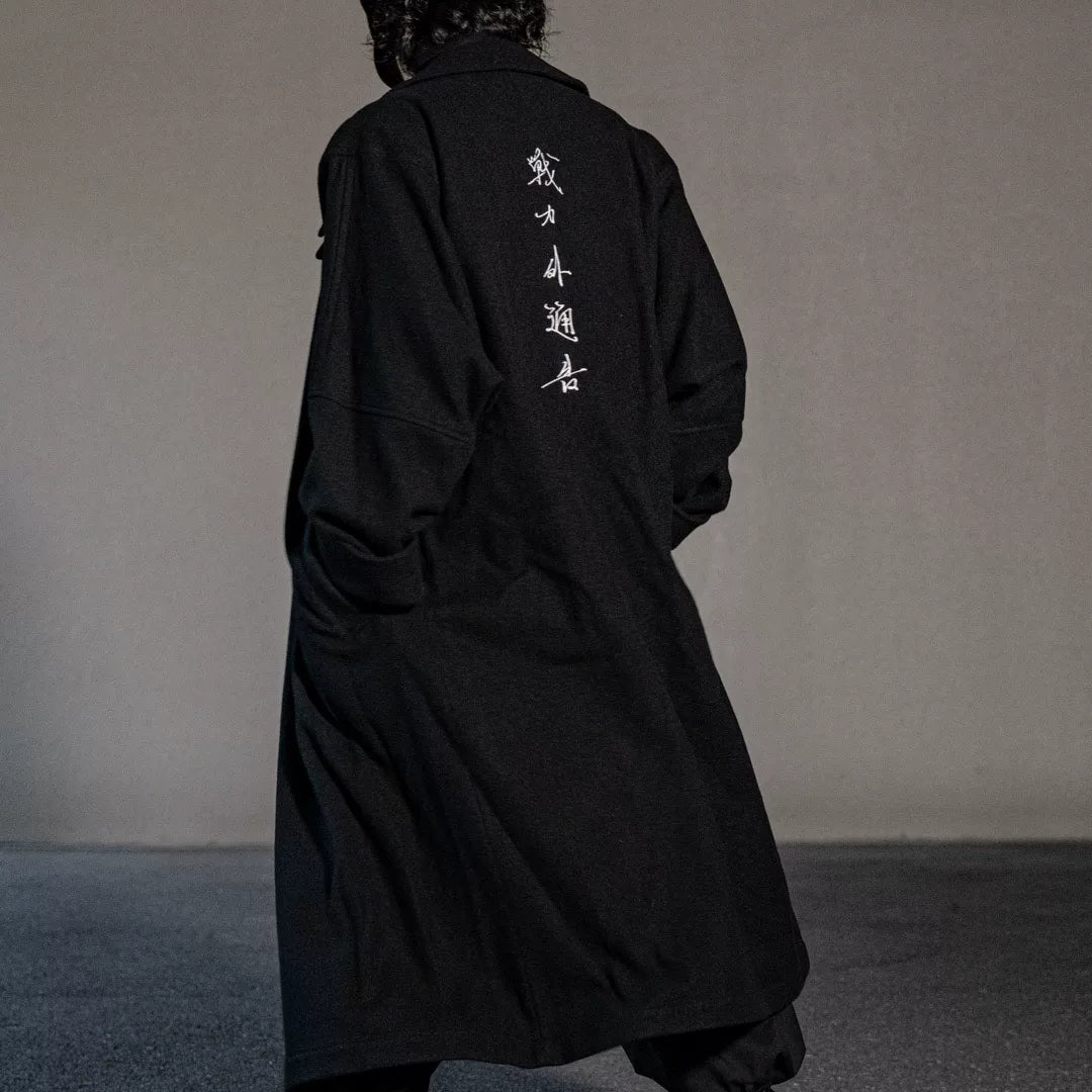 Yohji Yamamoto A/W 2022 Embroidered Coat