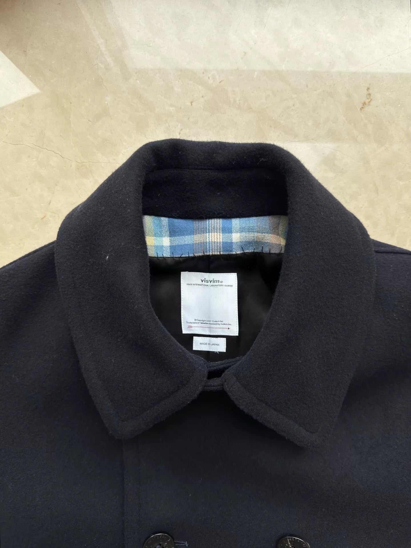 VISVIM Lieutenant Long P.Coat
