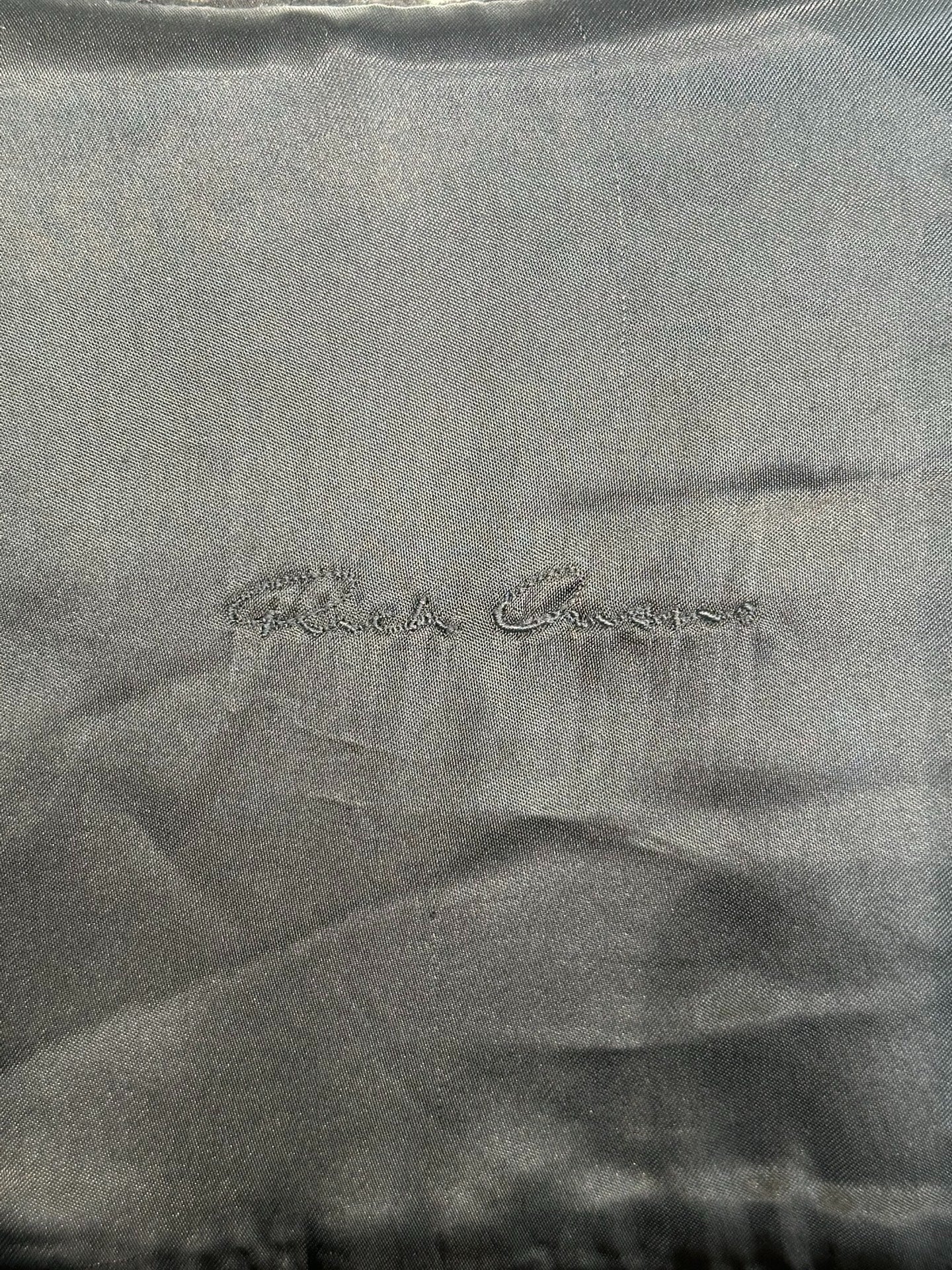 Rick Owens Wool Tweed Cloak Coat