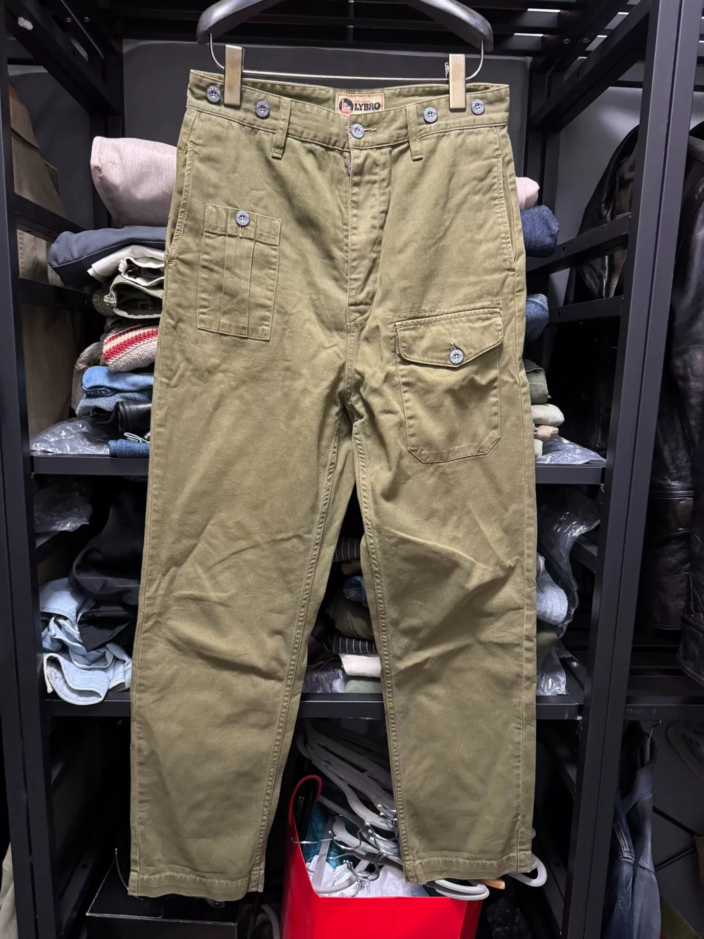 nigel cabourn work pants cargo trousers