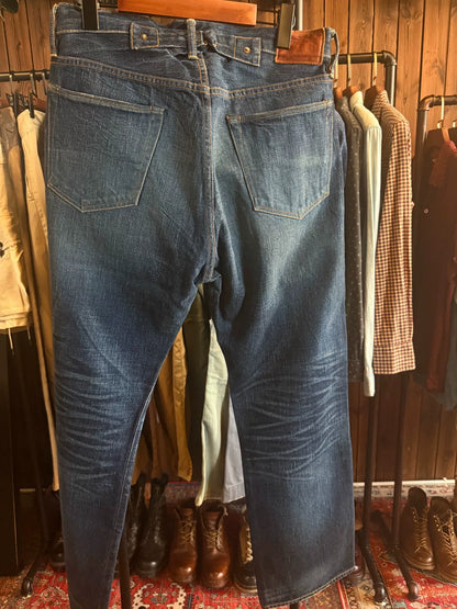 RRL 32-32 Blue Jeans