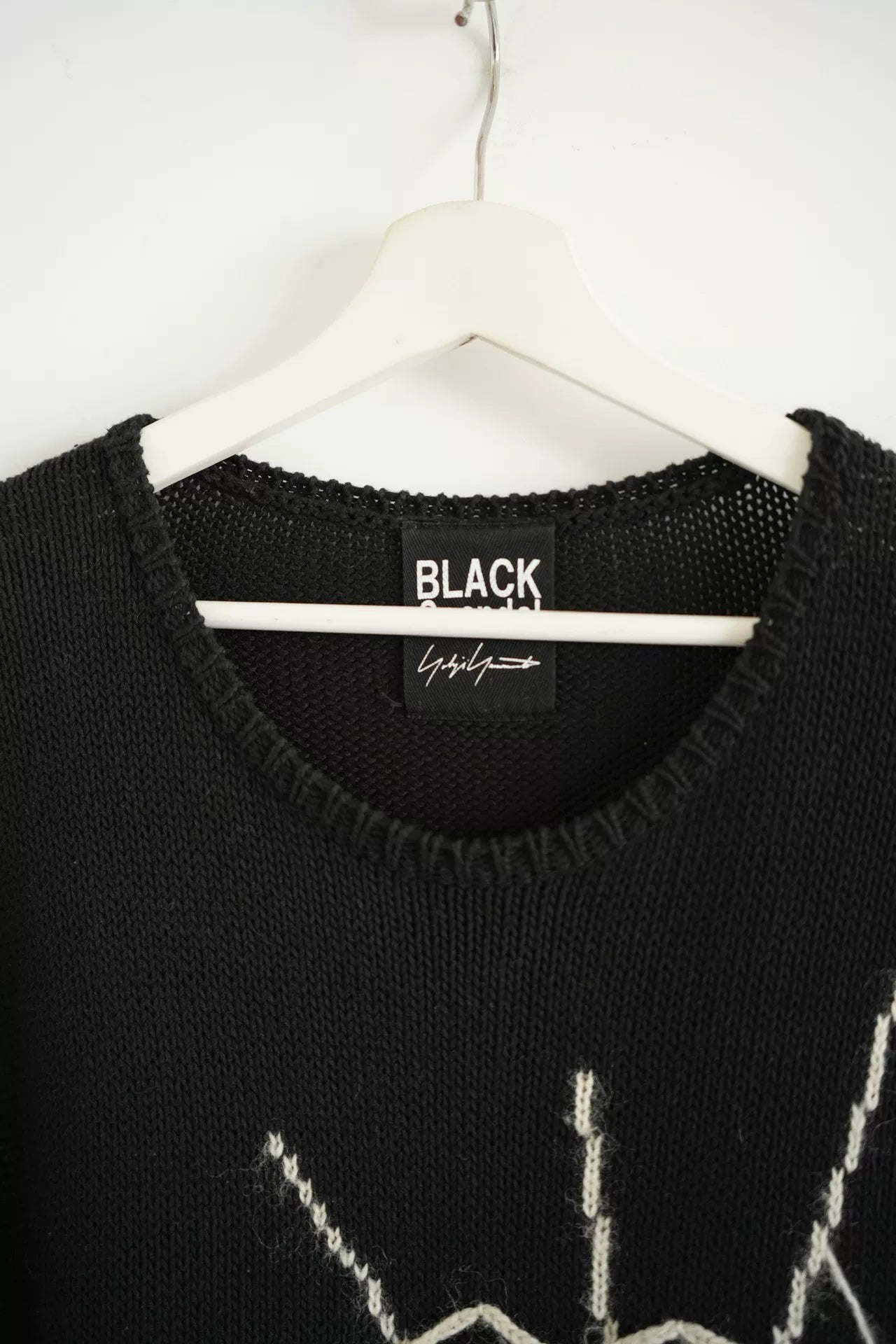 Yohji Yamamoto 18AW Spider Web Knit Sweater