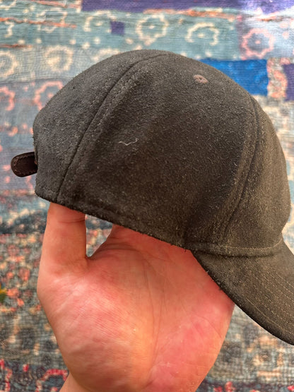 rrl black vintage baseball cap