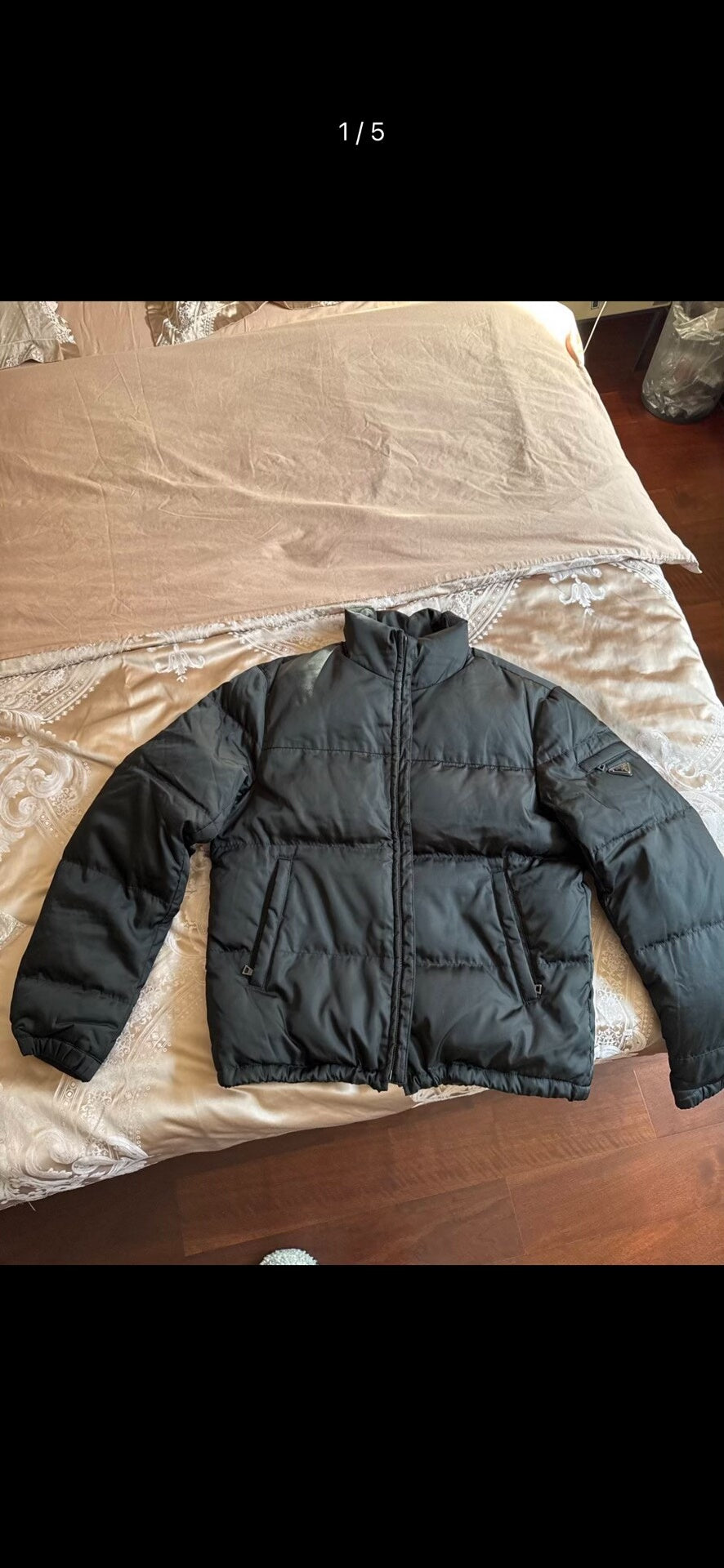 Prada Down Coat in Size 50