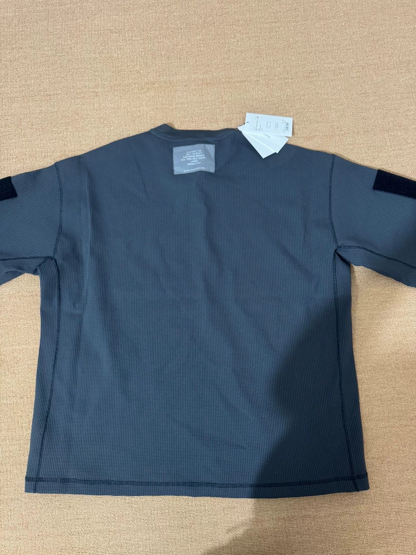 N.HOOLYWOOD Side-Panel Waffle T-Shirt